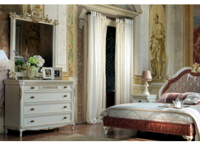 Kommodenschrank Design Modern Gruppe Möbel Set Kommode Spiegel Holz Kommoden