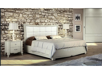 Luxus Set 3tlg Schlafzimmer Bett Nachttisch Betten Garnitur Holz Doppel Modern