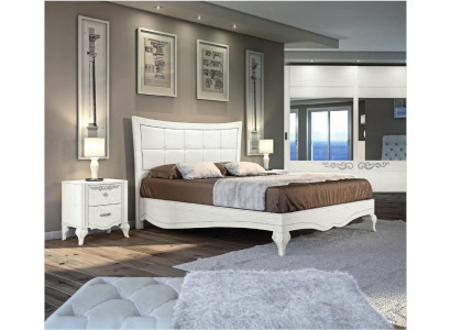 Schlafzimmer Bett Nachttisch Betten Doppel Holz Designer Modern Neu Set 3tlg