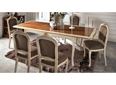 Barock Antik Stil Esstisch Tisch Echtes Holz Klassische Design Tische Italien