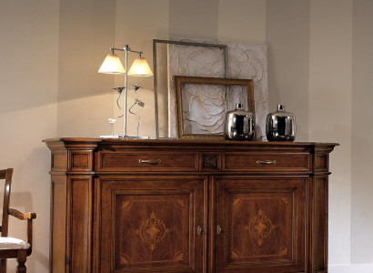 Luxus Kommode Hoch Schrank Kommoden Sidebaord Schränke Holz Braun Italien Möbel