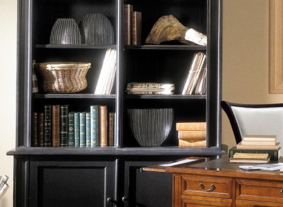 Regal Trennwand Regale Sideboard Vitrine Holz Luxus Italienische Möbel Massiv