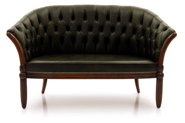 2 Sitz Polster Leder Couchen Big Sofas Textil Neu Zweisitzer Designer Sofa Couch