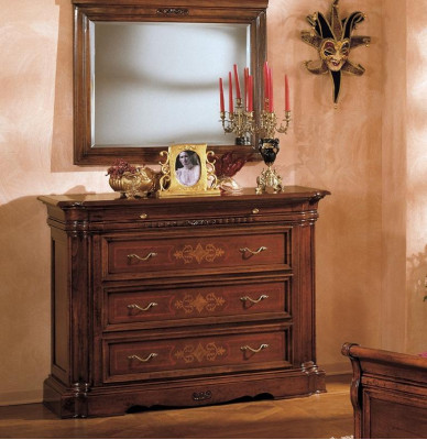 Sideboard Anrichte Kommode 4 Schubladen holz Schubladenschrank Anrichte Kommoden