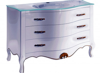 Waschtisch Klassischer Schrank Waschbecken Unterschrank Italienisches Badezimmer