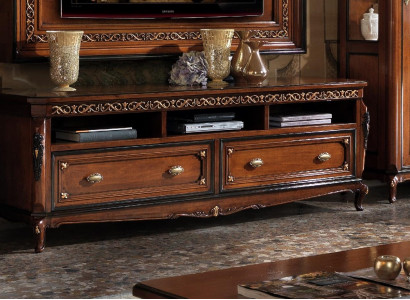 Design Kommode Schrank Sideboard Klassisch Stil Wohnzimmer Kommoden Lowboard RTV