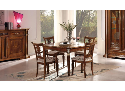 Luxus Esstisch Ausziehbarer Tisch Holz Tische Modern Esszimmer Design Italien