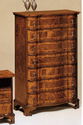 Hochschrank Kommode Sideboard Schränke Möbel Massive Italienische Einrichtung
