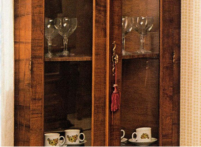 Vitrine Schrank Klassische Eck Vitrinen Wohnzimmer Wohnzimmer Schränke Anrichte