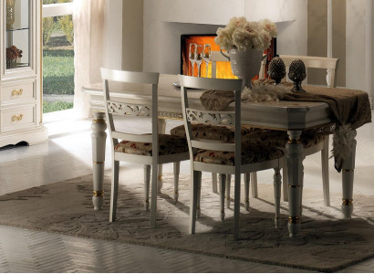 Modern Esszimmer Stühle Gruppe Lehnstuhl Garnitur Stuhl Armlehne 4x Stühle Neu