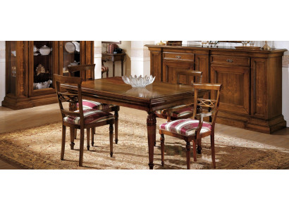 Esszimmer Set Essgruppe Klassischer Echt Holz 4tlg Set Stuhl Garnitur 4x Stühle