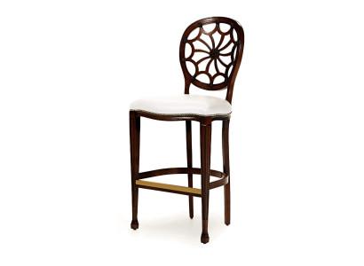 Polster Stühle Lounge Club Luxus Holz Sessel Design Stuhl Bar Hocker Barhocker