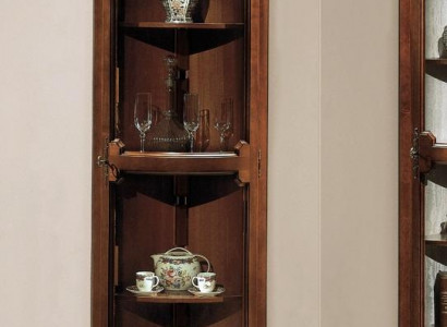 Eck Vitrine Kommoden Vitrinen Kommoden Schränke Glas Designer Schrank Barock