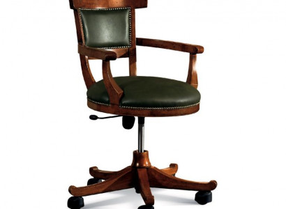 Stuhl auf Rollen Wohnzimmerdesign Esszimmerstühle Holz Armlehnen Neue Polsterung