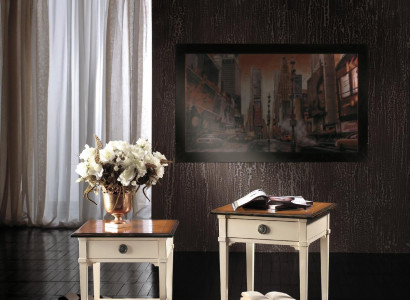 Konsolen Nachttisch Schlafzimmer Beistelltisch Modern Design Möbel Holz Weiß Neu