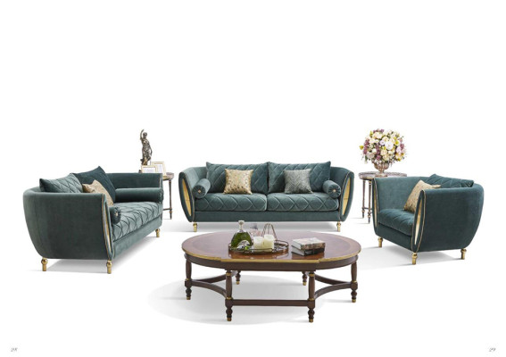 Sofagarnitur 3+2+1 Sitzer Set Design Sofa Polster Couchen Couch Modern Garnitur