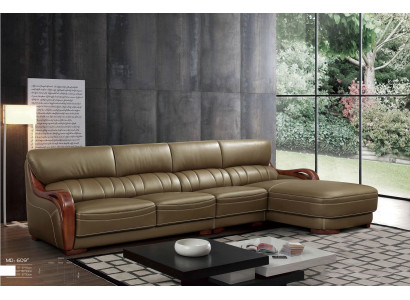 Eck Sofa Couch Designer Polster Sitz Ecke Leder Couchen Wohn Landschaft