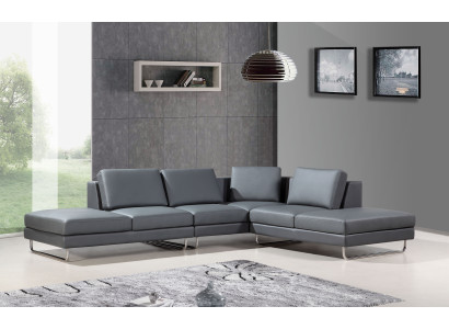 Ledersofa Design Polster Ecksofa Wohnlandschaft Eck Sofas Couchen