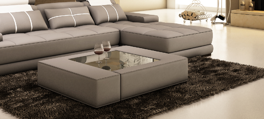 Luxus Glastisch: Moderner Beistelltisch fürs Wohnzimmer – Kindersicher