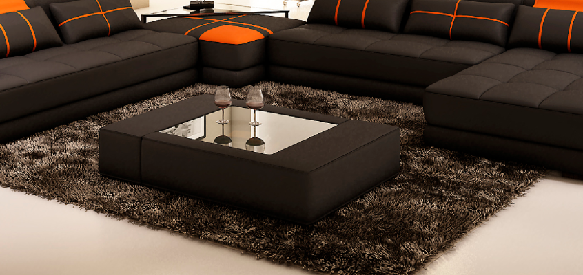 Luxus Glastisch: Moderner Beistelltisch fürs Wohnzimmer – Kindersicher