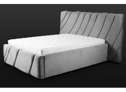 Graues Bett Samt Betten Doppelbett 140x200 Design Betten Hotel Einrichtung