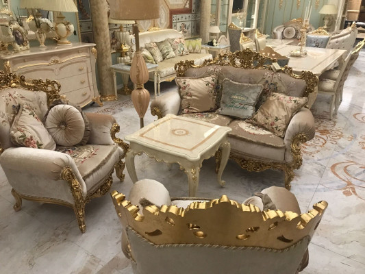 Sofagarnitur 3+1+1 Sitzer Set Sofa Polster Couch Textil Relax Wohnzimmerset Neu