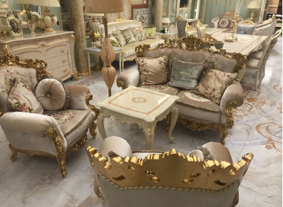 Sofagarnitur 3+1+1 Sitzer Set Sofa Polster Couch Textil Relax Wohnzimmerset Neu