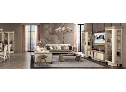 Sofagarnitur 3+1+1 Sitzer Set Design Sofas Polster Couchen Relax Modern Sofa neu