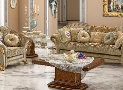 Design Polster Sofas Textil Relax Modern Garnitur Beige Sitzgarnitur 3+1 Sitzer