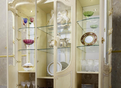 Vitrinen Wohnzimmer Schränke Anrichte Holz Neu Luxus Vitrine Schrank Klassische