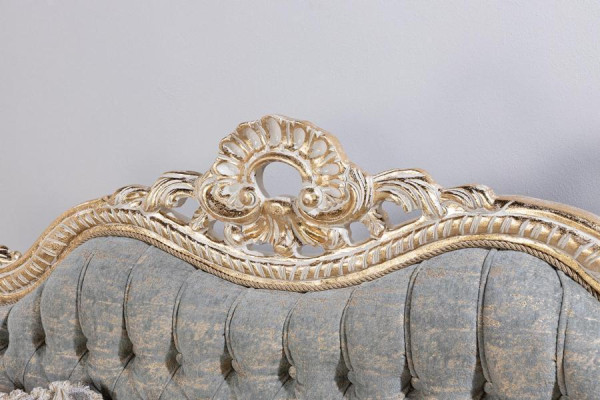 Chesterfield 3 Sitzer Designer Sofa Luxus Polster Sofas Couchen Stoff Textil