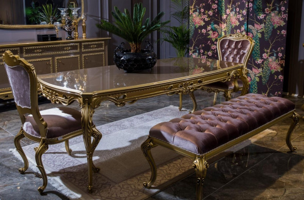 Luxus Hocker Designer Chesterfield Samt Beistellhocker Polster Bank