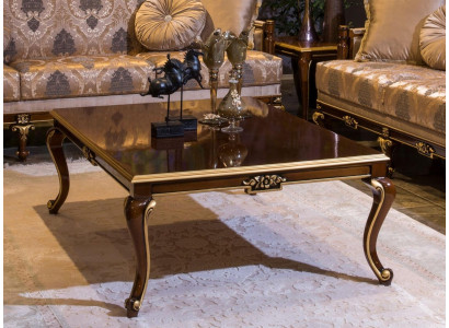 Luxus Couchtisch Braune Couchtische Wohnzimmer Holz Tisch Möbel