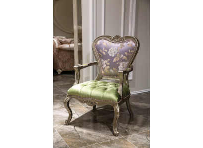 Sessel 1 Sitzer Grün Wohnzimmer Elegantes Möbel Luxus Chesterfield Neu