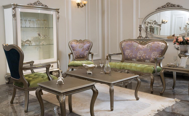 Sessel 1 Sitzer Grün Wohnzimmer Elegantes Möbel Luxus Chesterfield Neu