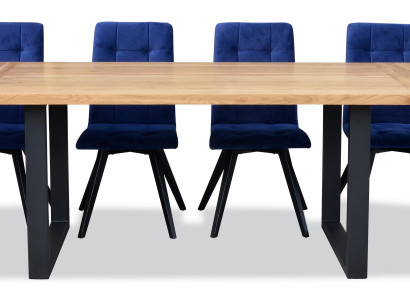 Garnitur Komplett Set Esstisch 6 Stühle Esszimmer Gruppe Holz Tisch Tische 7tlg