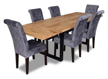 Esstisch 6x Stühle Stuhl TischEsszimmer Set Essgruppe Tische 7tlg Garnitur Neu