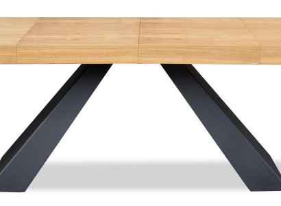 Tisch Esstisch Holztisch xxl Konferenztisch 100x200cm Ausziehbar 280cm massiv 