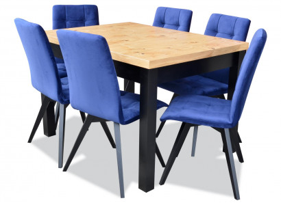 Esstisch 6x Stühle Esszimmer Set Essgruppe Klassischer Tisch 7tlg Set Stuhl neu