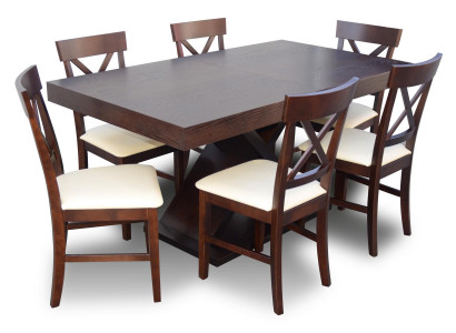 Ess Zimmer Tisch Design Kommode Set Garnitur 7tlg Set Modern Möbel Lehnstühle