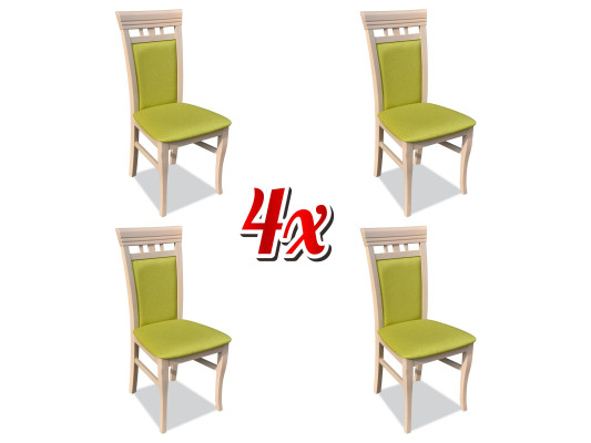 Garnitur Sessel Neu 4x Stühle Stuhl Polster Design Lounge Küchen Sitz Esszimmer
