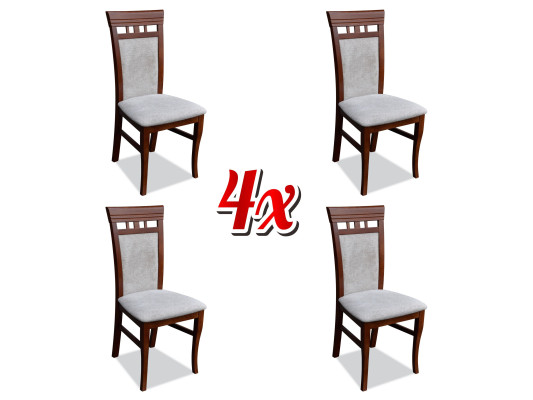 Garnitur Sessel Neu 4x Stühle Stuhl Polster Design Lounge Küchen Sitz Esszimmer