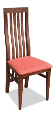 Lehnstuhl Polster Stühle Gastro Esszimmer Holz, Stoff Set 4xDesigner Stuhl Leder