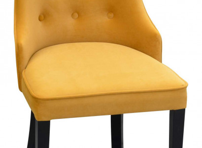 Lehnstuhl Polsterstuhl ohne Armlehne Luxus Sessel Stuhl Wohnzimmer Neu