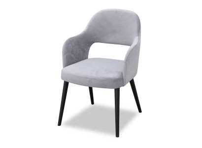 Design Stuhl Lehnstuhl Polster Stühle Luxus Textil Sessel Esszimer Neu