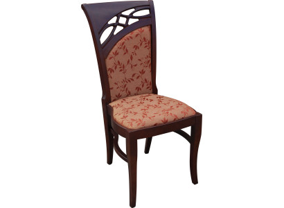 Luxus Design Polster Stuhl Stühle Sitz Holz Lehn Büro Office Esszimmer