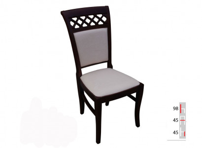 MASSIVHOLZ STUHL ESSZIMMERSTUHL DESIGNER LEDER STUHL STÜHLE ESSZIMMERSTÜHLE K52