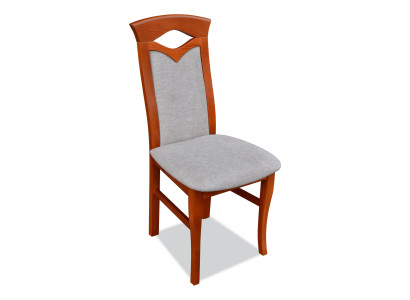 Gepolsterte Stuhl Sessel Königlicher Klassiker Stühle Polster Lehn Sitz Holz Neu !