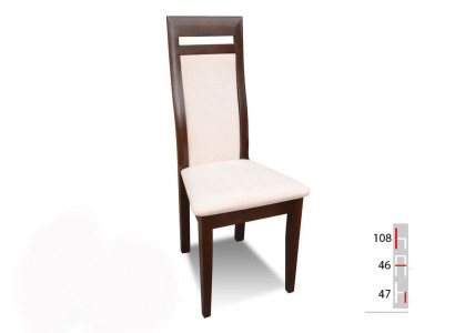 MASSIVHOLZ HOLZ STUHL MODERN DESIGNER BEIGE ESSZIMMERSTUHL LANGE DEKORATIVE