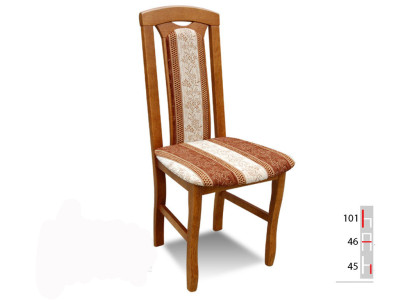 Massivholz Stuhl Esszimmerstuhl Designer Textil Stuhl Stühle Esszimmerstühle K34